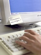 Computertastatur - Link auf Formulare